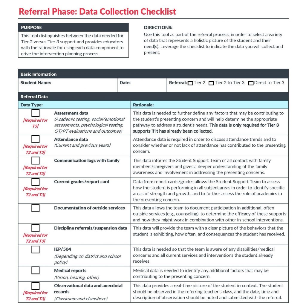 TX_TS_Referral_Data Collection Checklist_Page_1_SQUARE Center for WholeChild Education
